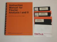 Apple II Diskettes and Instruction Manual for Fourier Analysis I and II