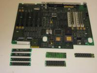 Apple Macintosh II Motherboard and Memory Modules: Front