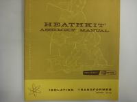 Heathkit Isolation Transformer Manual